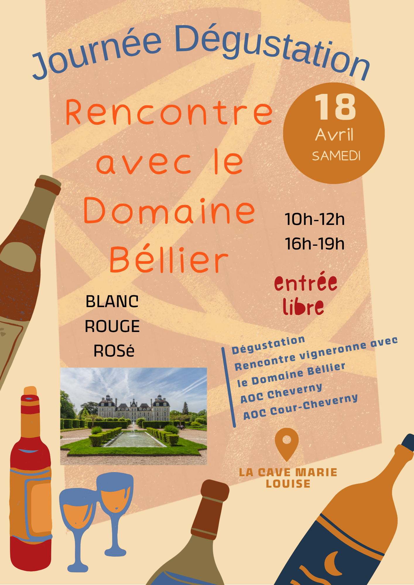 journée, dégustation, domaine béllier,