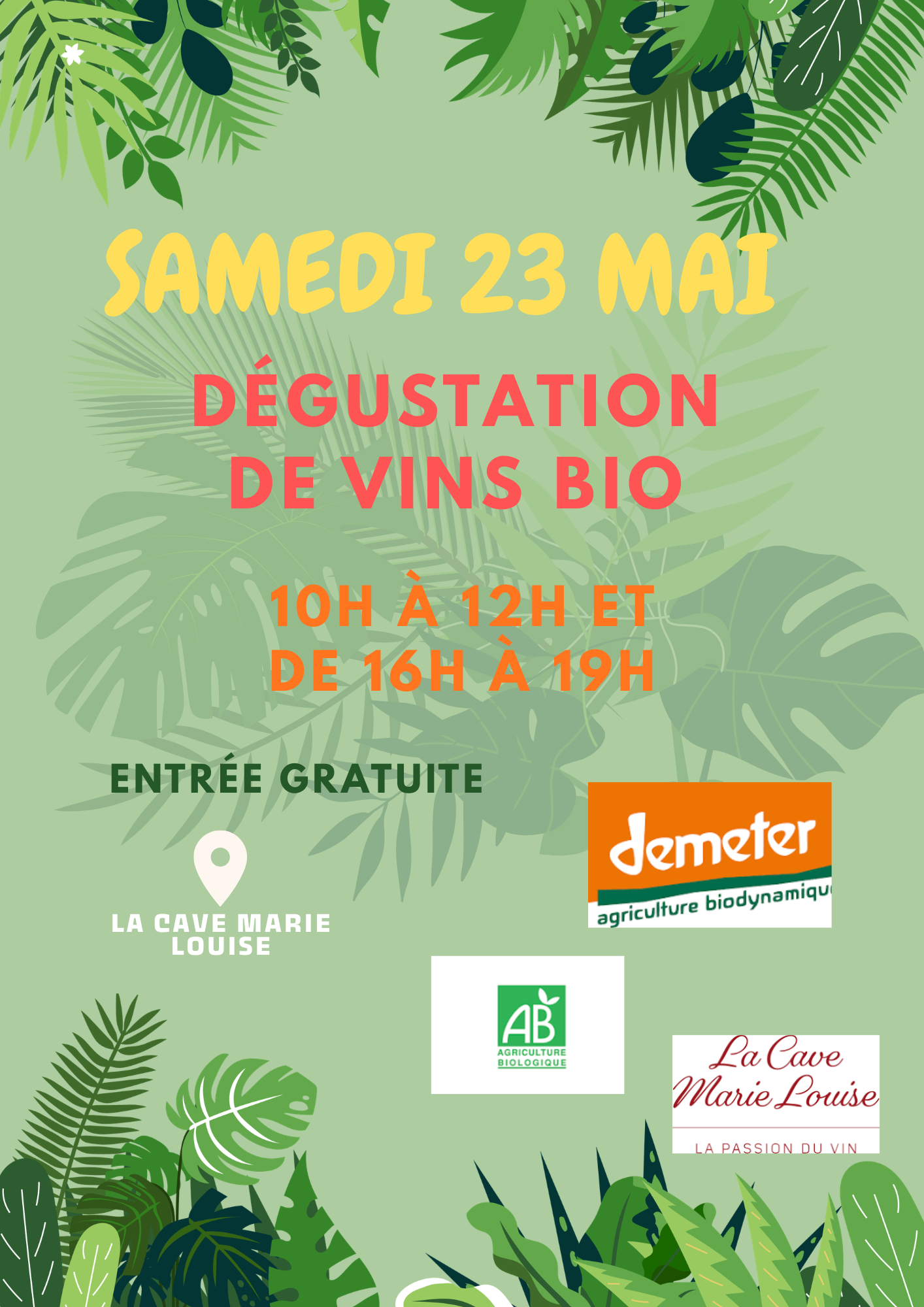 dégustation à la cave